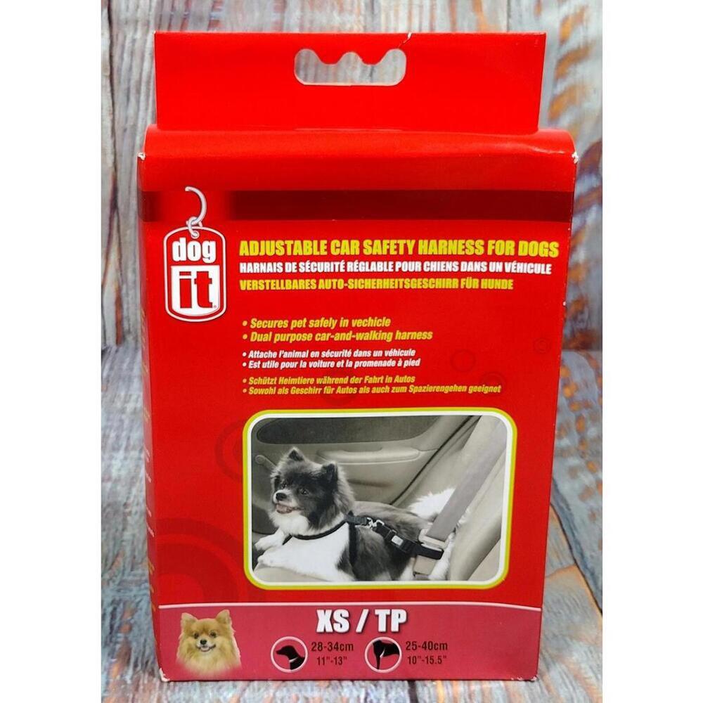 Adjustable Car Safety Harness for Dogs - XS Size